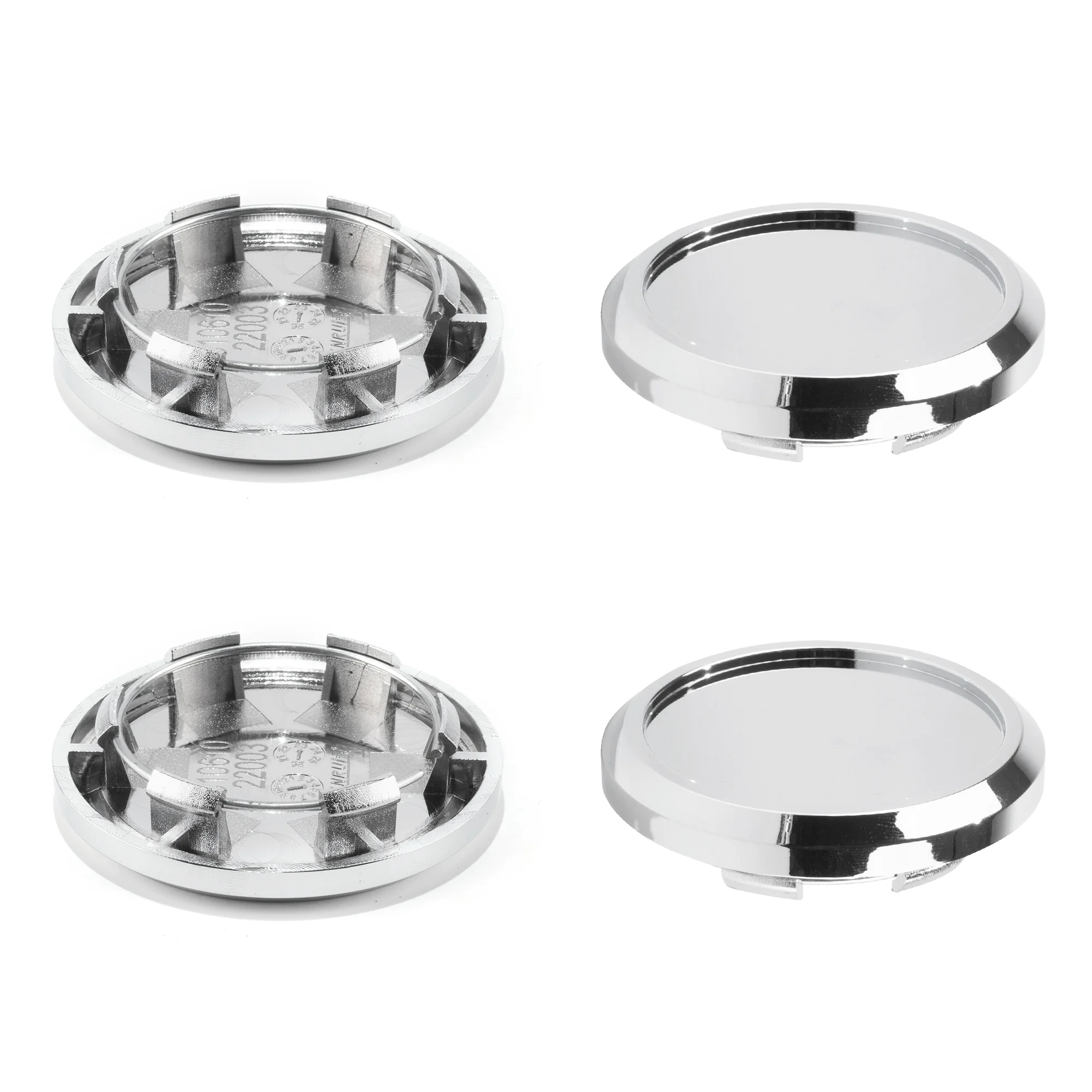 CFPerformance 1 Stück/4 Stück 69,5 mm/2,74 Zoll Außendurchmesser 54 mm/2,13 Zoll Innendurchmesser Radnabenkappen Reifenfelgen-Nabenkappenabdeckung Auto-Styling Autozubehör – Detail 8