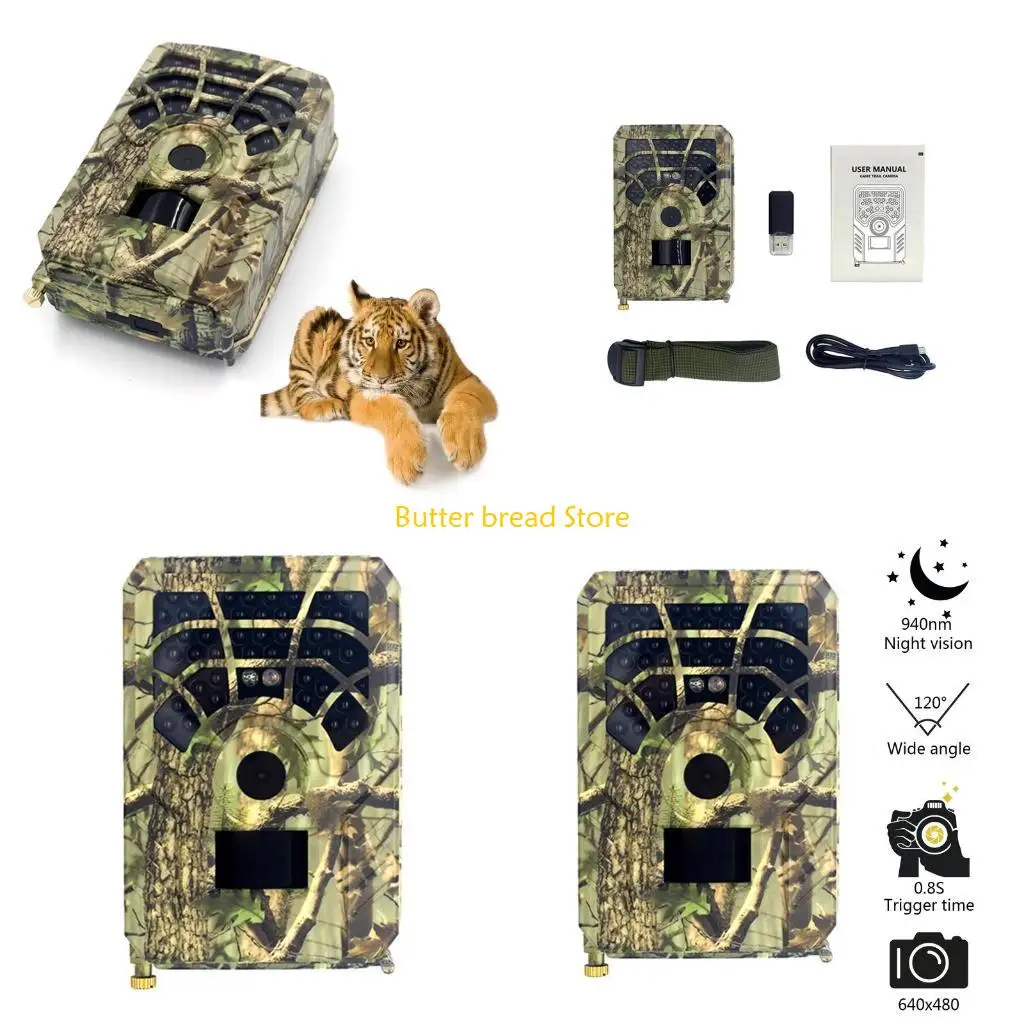 

W89C 12MP 1080P Trail Camera Охотничья игровая камера Открытая камера для наблюдения за дикой природой