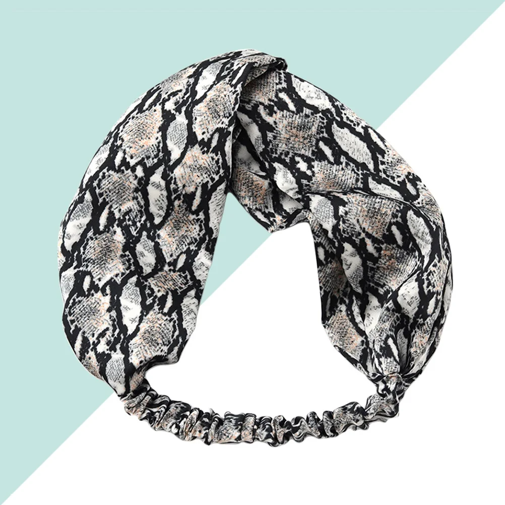 إكسسوارات شعر مخططة متقاطعة بتصميم رباط شعر نسائي للارتداء اليومي وإكسسوارات حفلات الرأس للخروج