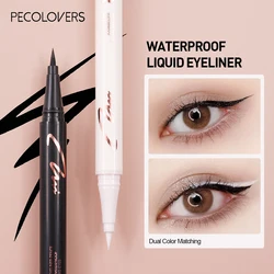 2023 Women 1 Pcs White Eyeliner Liquid Pen Waterproof Long Lasting Quick Drying Smooth Makeup Beauty Matte Eyeliner Eye Pencil