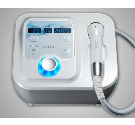 D-cool Facial EMS macchina per salone di bellezza per il raffreddamento della pelle del viso con elettroporazione dell'induttore freddo e caldo in vendita