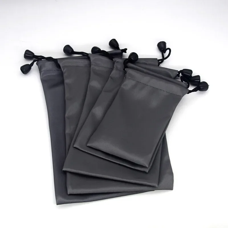 High Quality Waterproof Cable Pouch Drawstring Package Dustproof Headset Data Storage Bag Carry Bag Cloth Dust Pouches Storage
