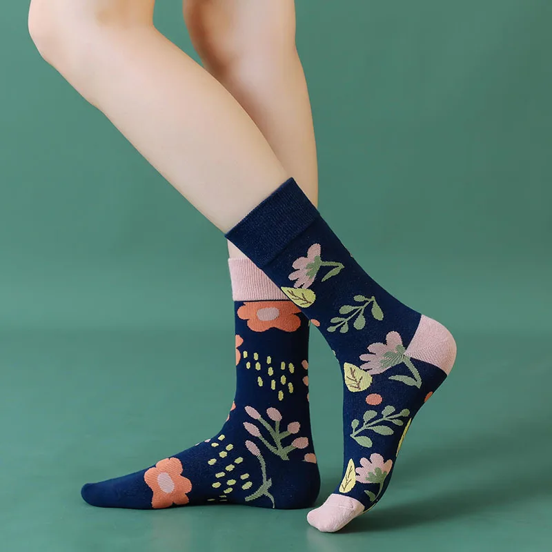 New Trendy Socks Ab Style Cotton Socks Creative Bear Socks