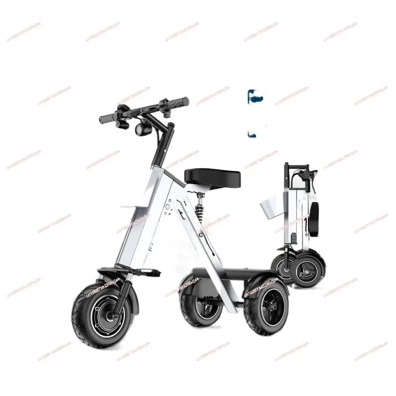 

48V light folding double electric vehicle portable small lightweight mini three-wheeled electric scooter P