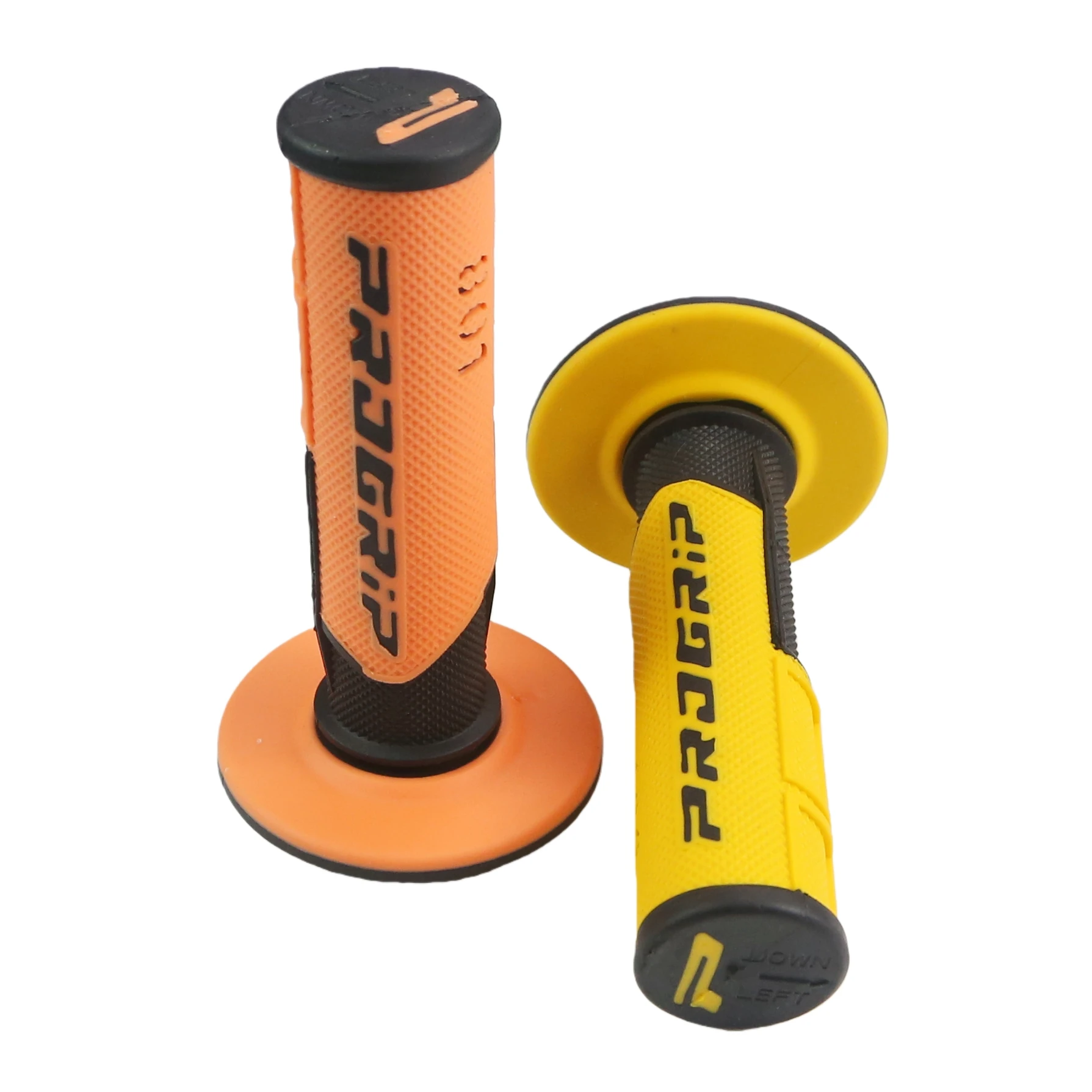 

6 Colors 7/8" 22mm 24mm Universal Motorcycle Grips Rubber GEL Domino Style For KTM Yamaha Pit Bike Motocross