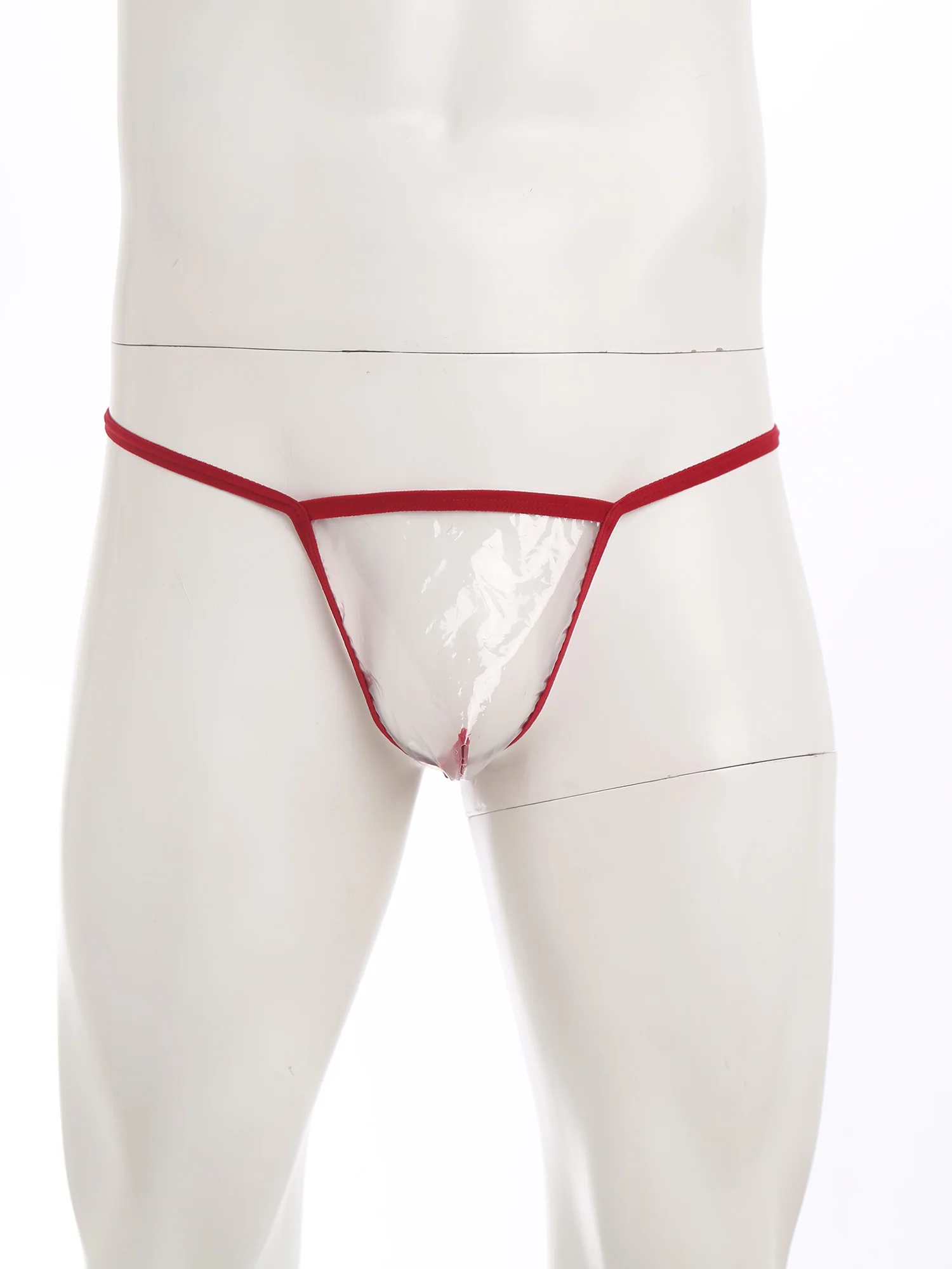 Мужские прозрачные трусы-стринги для взрослых, прозрачные стринги с Т-образной спинкой, нижнее белье, соблазнительная ночная рубашка для свиданий, юбилея