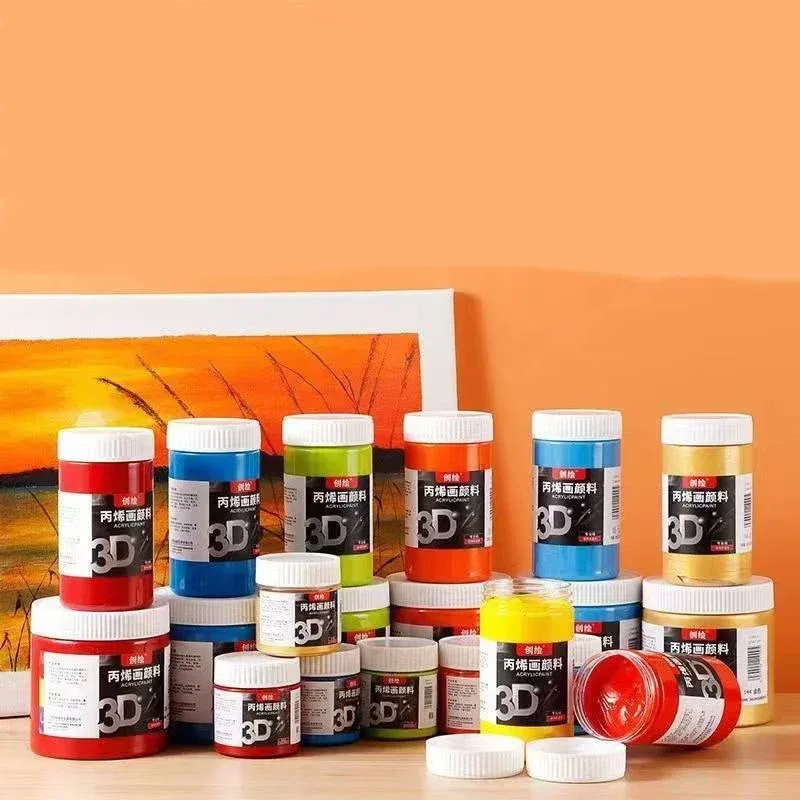 300ml Large-capacity Acrylic Paint Is Waterproof Sun-resistant and Does Not Fade EasilyThe Paste Has A Fine Texture for Graffiti