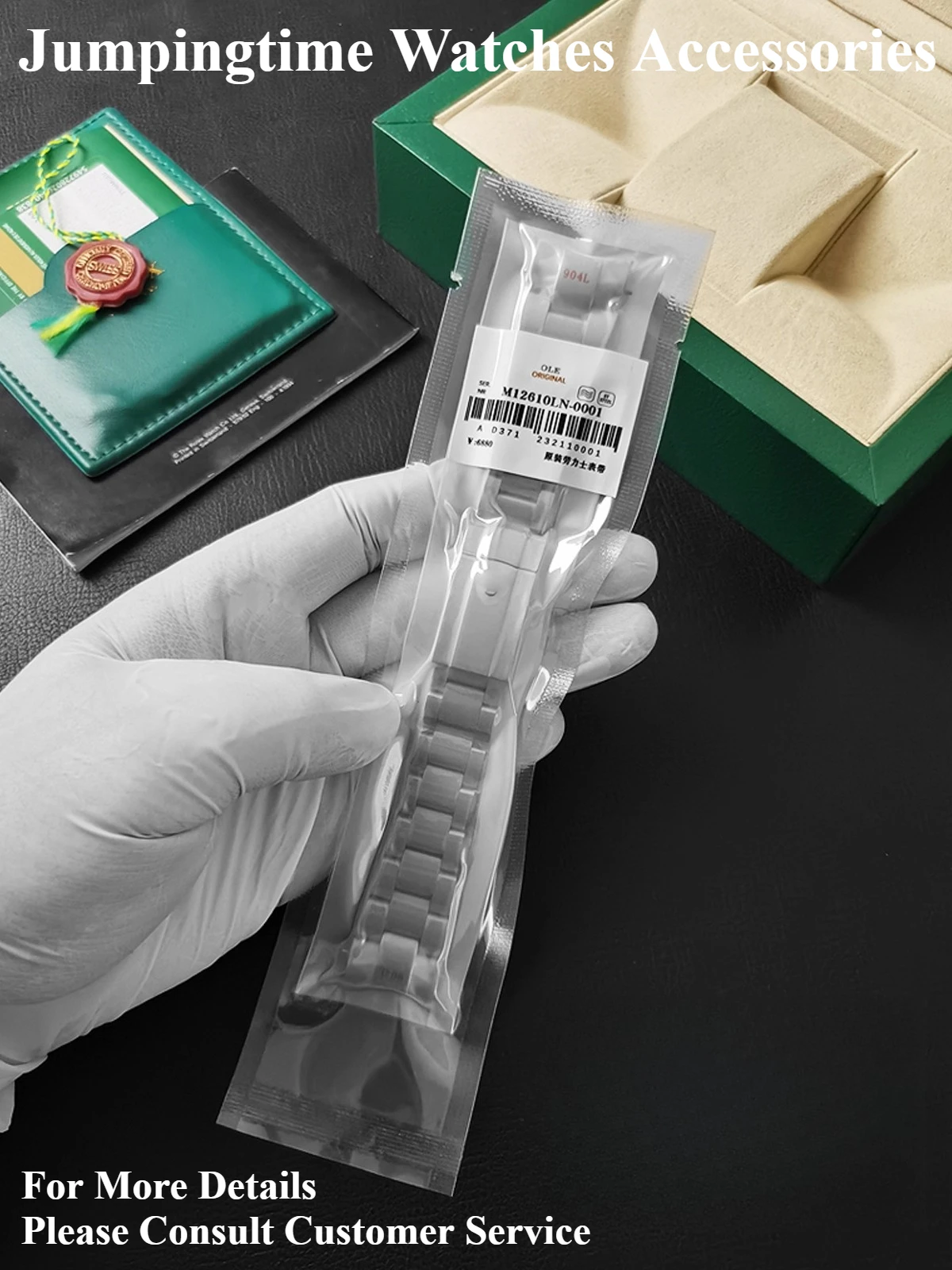 롤렉스 Datejust 126334 스틸 스트랩 41mm 남성용에 적합한 21mm 오이스터 스테인레스 스틸 스트랩 액세서리