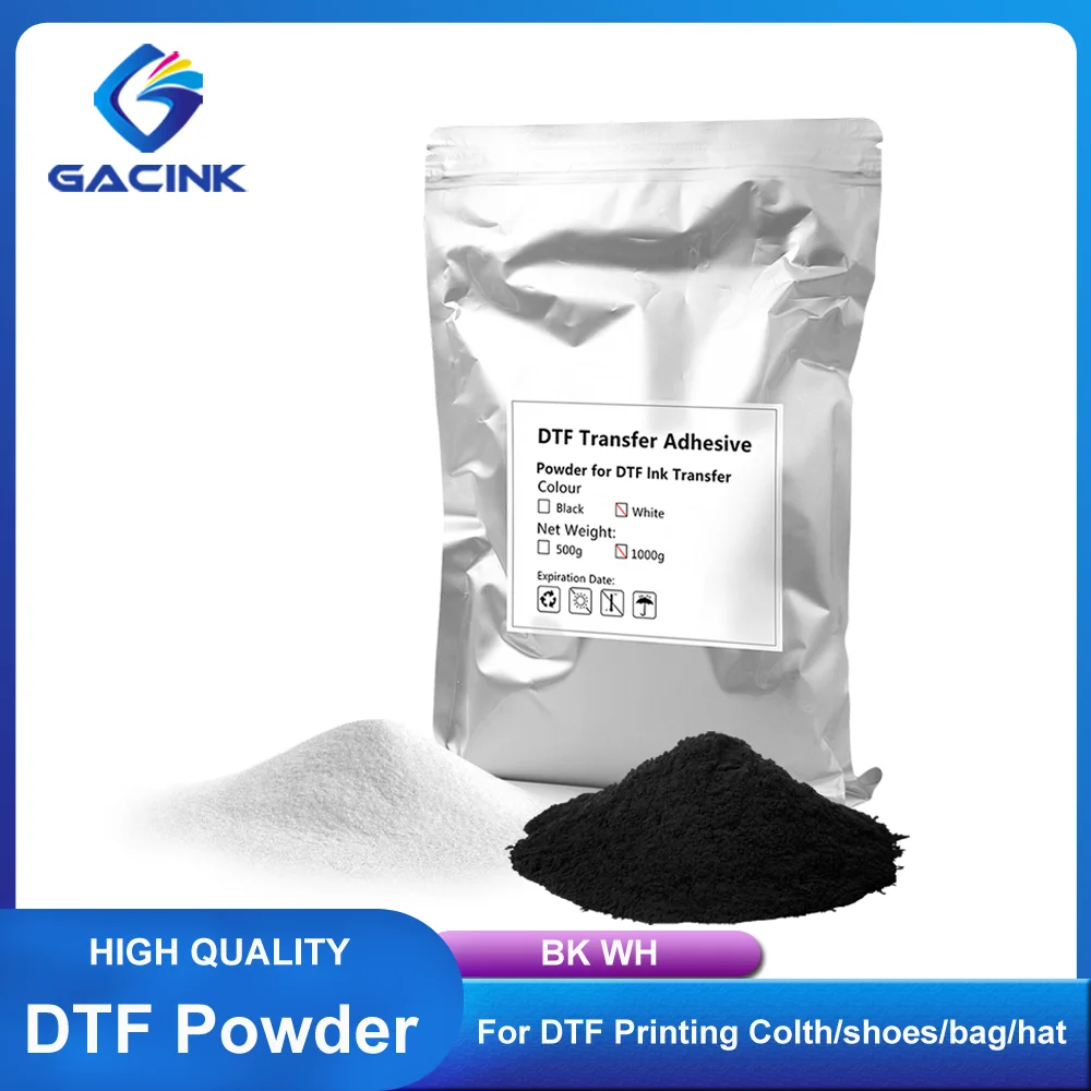 1KG 0.5KG DTF Powder For Direct Transfer Film Printing DTF Ink Print PET Film Printing Transfer To Cloth High Quality