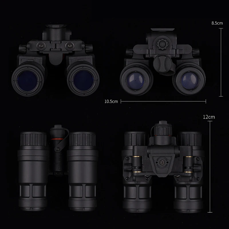 Tactical Helmet AN/PVS31 Dual-Tube Binocular Night Vision Goggles NVG Dummy Model No Function Outdoor Paintball