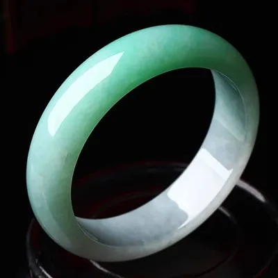 

Natural Myanmar Jade Jade 54mm-62mm bracelet Princess jewelry bracelet send mom send girlfriend gift