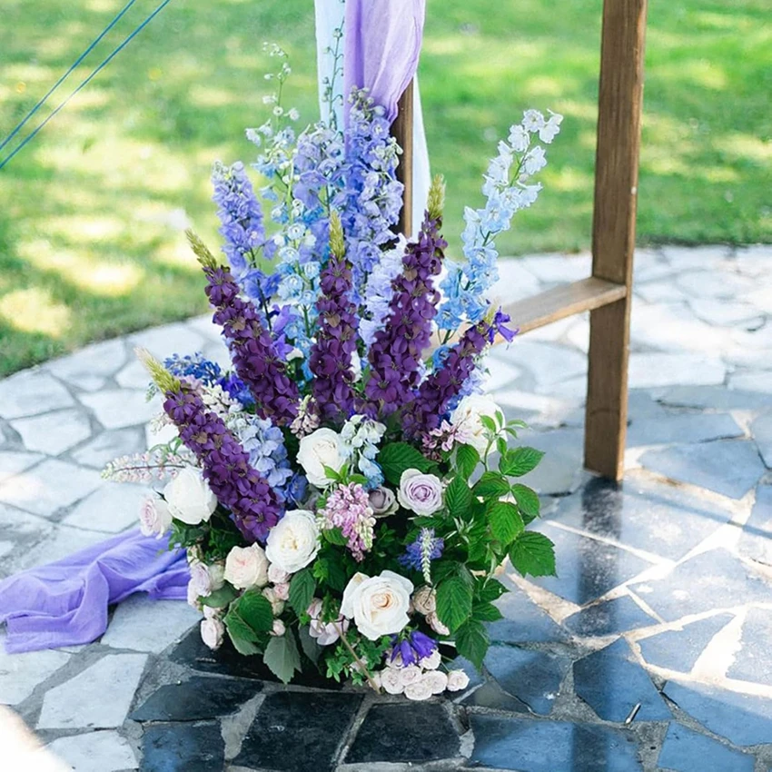 

4/8pcs Artificial Flower Shyacinth Rattan Home Room Vase Fille Wedding Beautiful Accessory Festive Outdoor Garden Delicate Decor