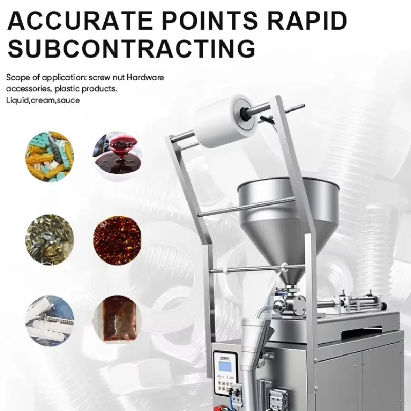 Automatic Filling Packing Machine for Small Business Compact Space Saving High Quality Durable Reliable Efficient