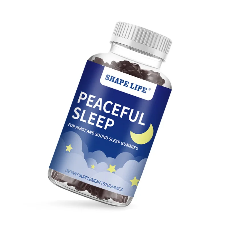 60-600Gummies Melatonin Sleep Gummies Support Deep Sleep Falling Asleep Quickly Good Dream