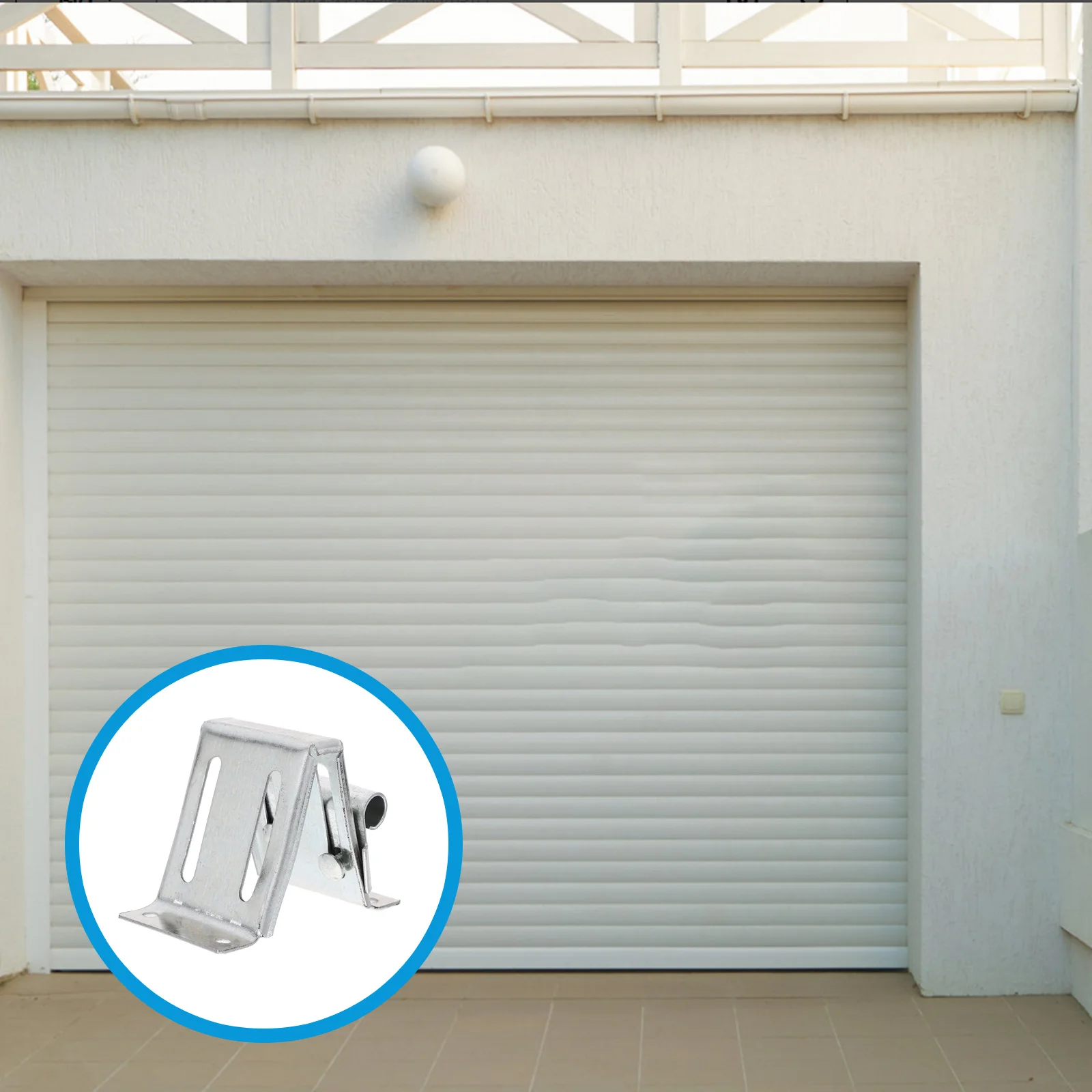 

Garage Door Hinge Bracket Durable Solid Iron Heavy Duty Residential Door Replacement Hardware Part Fixture Hinge Bracket Part