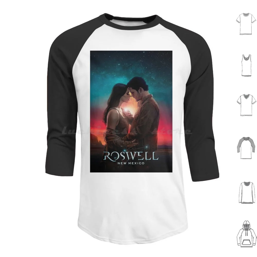 

Roswell , New Mexico ( 2021 ) Poster Hoodie cotton Long Sleeve Movie Film Cool 2021 2019 New Love Romance Trend