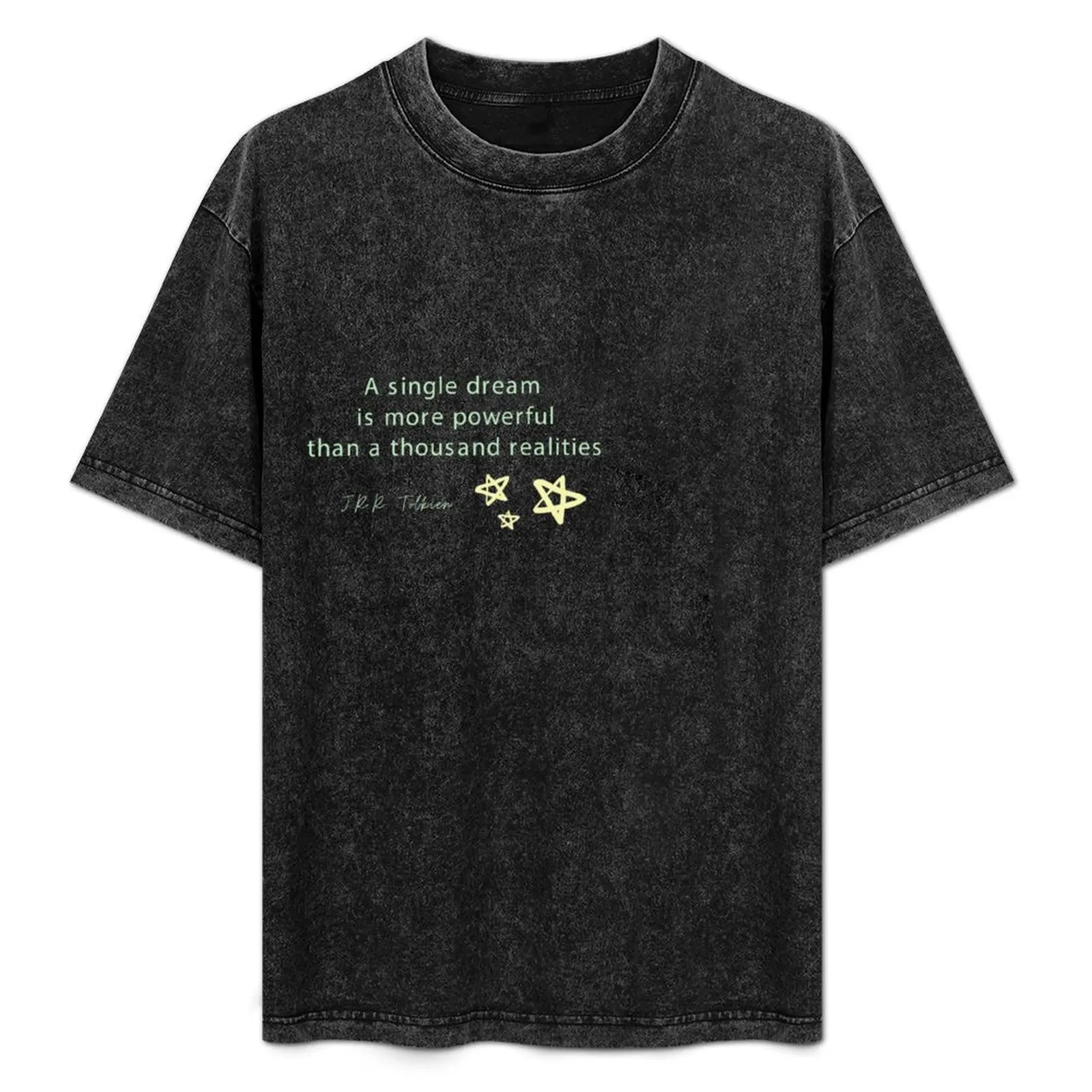 

Dreams and Realities Tolkien Quote T-Shirt Holiday Vacation Tee Shirt