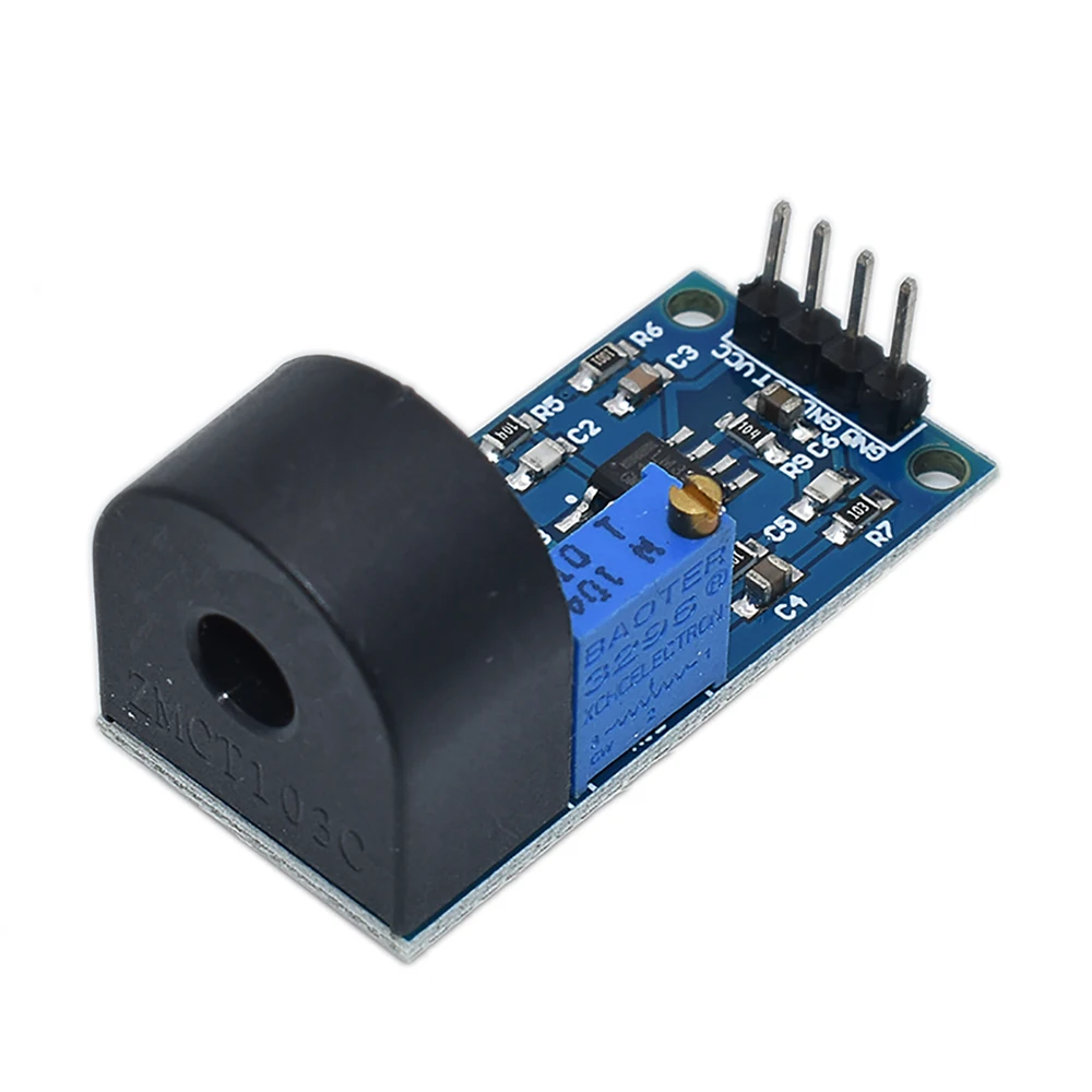 ZMCT103C 5A Range Single Phase AC Active Output Onboard Precision Micro Current Transformer Module Current Sensor