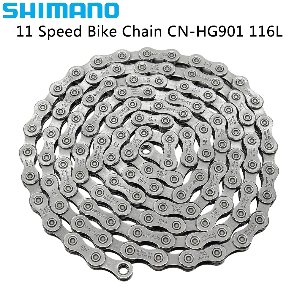 SHIMANO DURA-ACE 11 Speed Bicycle Chain CN-HG901 Super Narrow Hollow Pin for Road Bike Chain Original Bicycle Parts