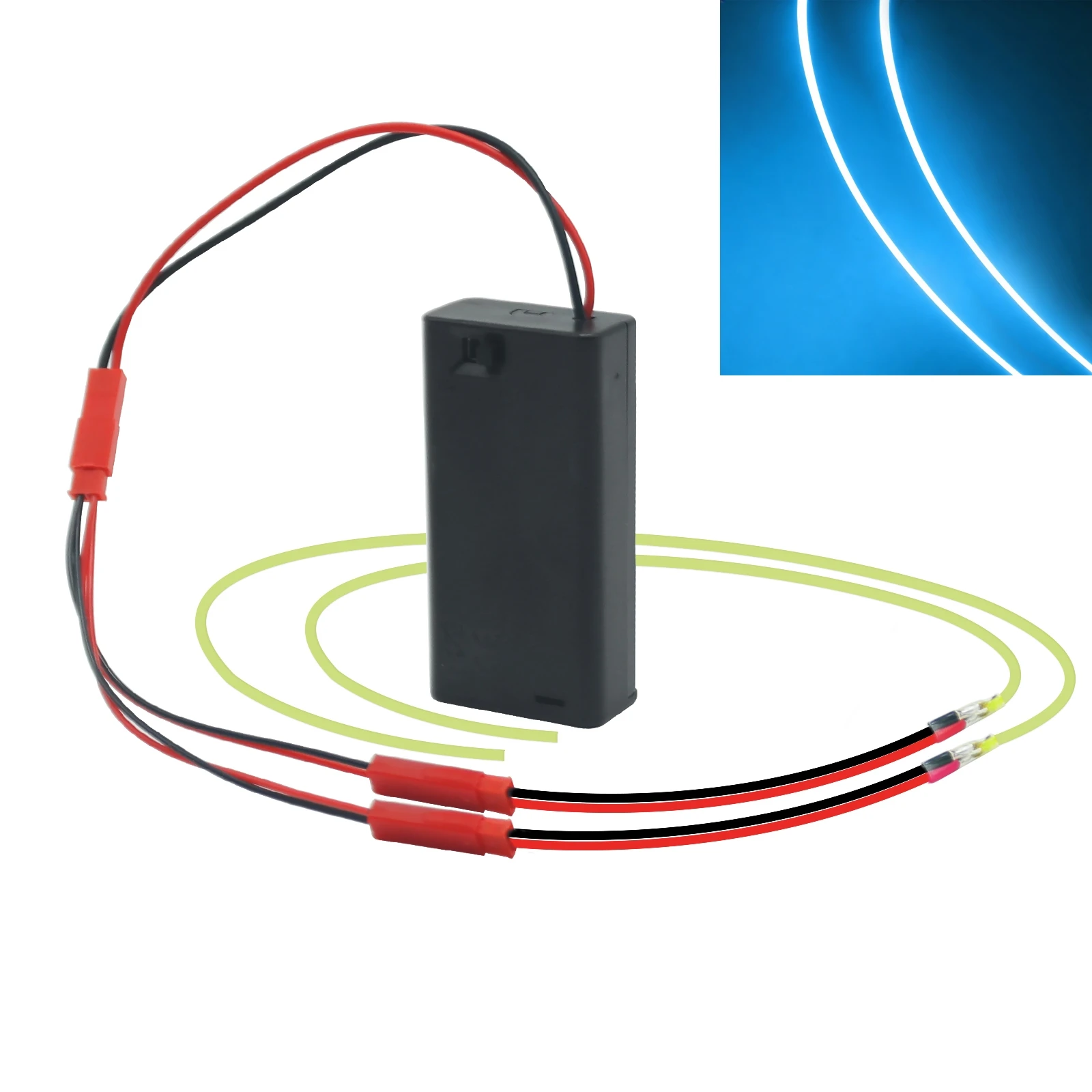 DC 3 V batteriebetriebenes LED-Filament, flexibel, 360° ° Leuchtende leuchtende biegsame DIY kreative Edison-Glühbirne, Lampenteile, Diodenbeleuchtung