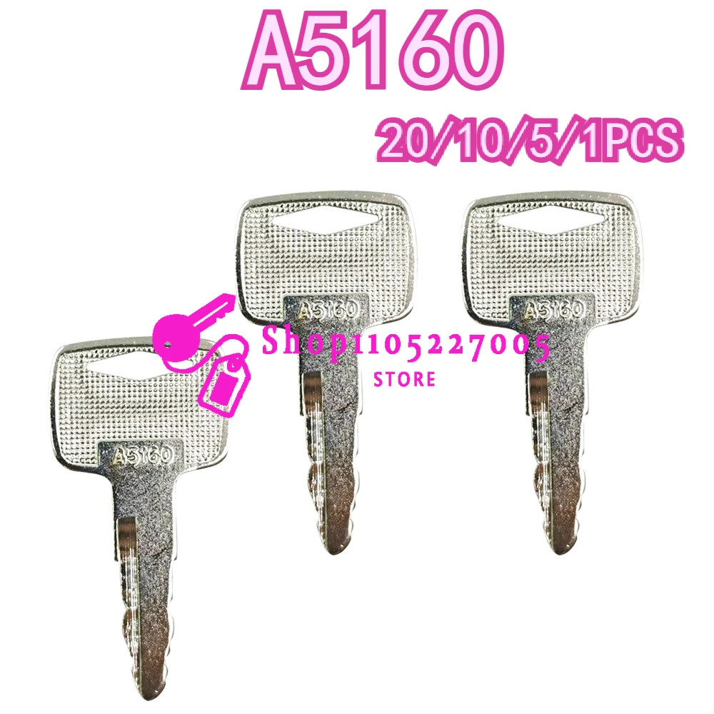 

20/10/5/1 шт. A5160 ключи зажигания вилочный погрузчик 91A07-01910 подъемный грузовик новый