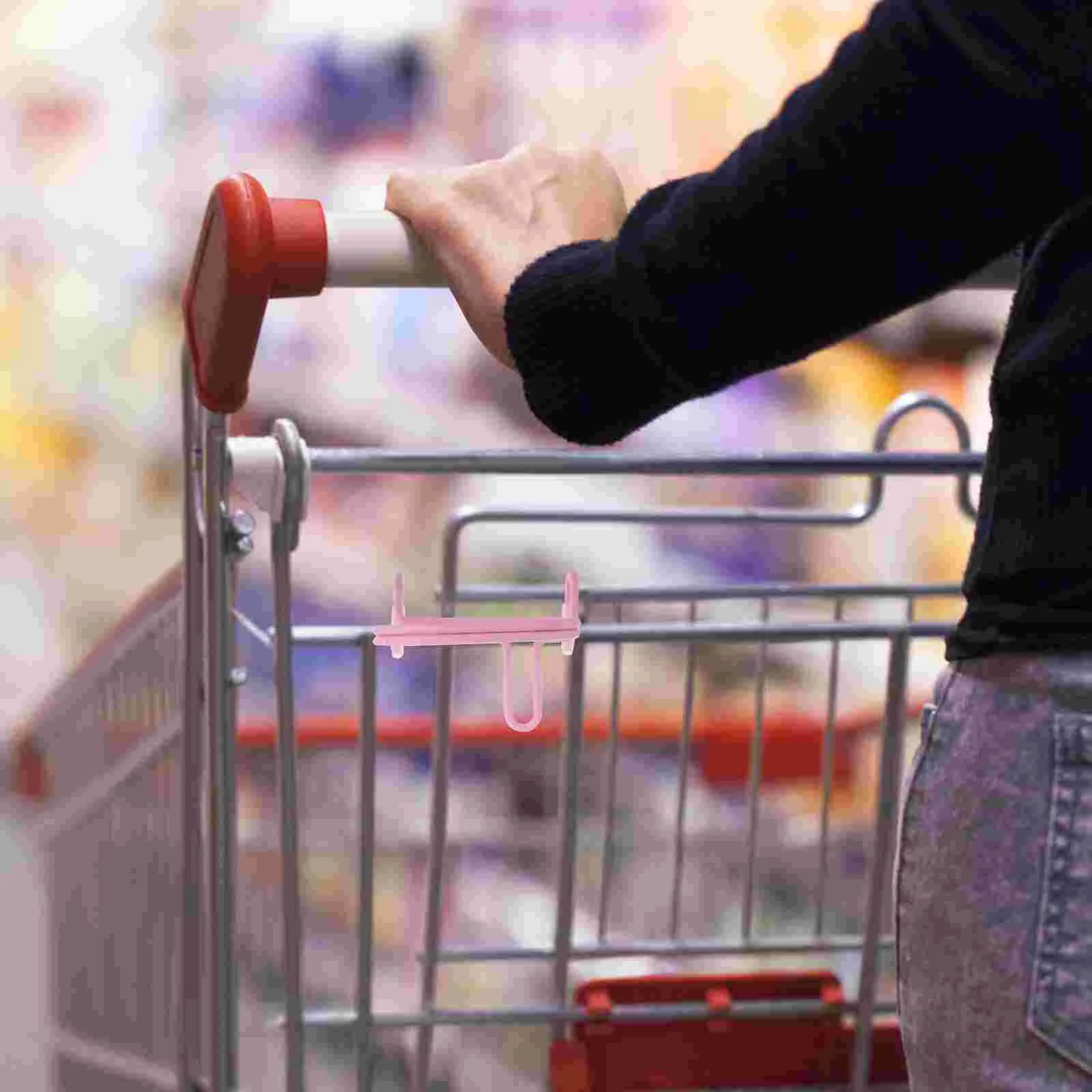 Carrello della spesa Portabicchieri Carrello della spesa portatile Portabevande per viaggi in supermercato e uso esterno