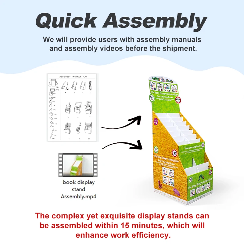 Custom.Custom كرتون ورقة عرض الرف متاجر ماكياج مستحضرات التجميل الطابق عرض موقف الترويجية في الصيدلة