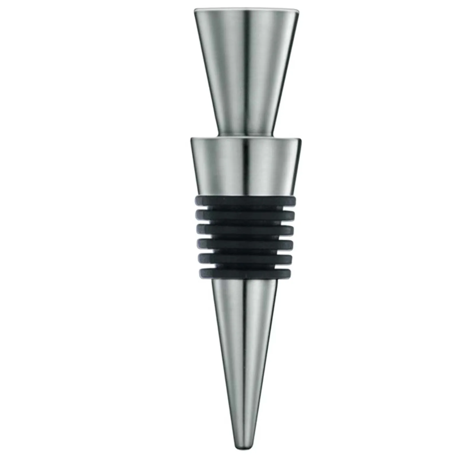 

Reusable Wine Bottle Stoppers, 304 Stainless Steel and Silicone Decorative Beverage Bottle Stoppers for Kitchen, Bar, Gifts,Wedd