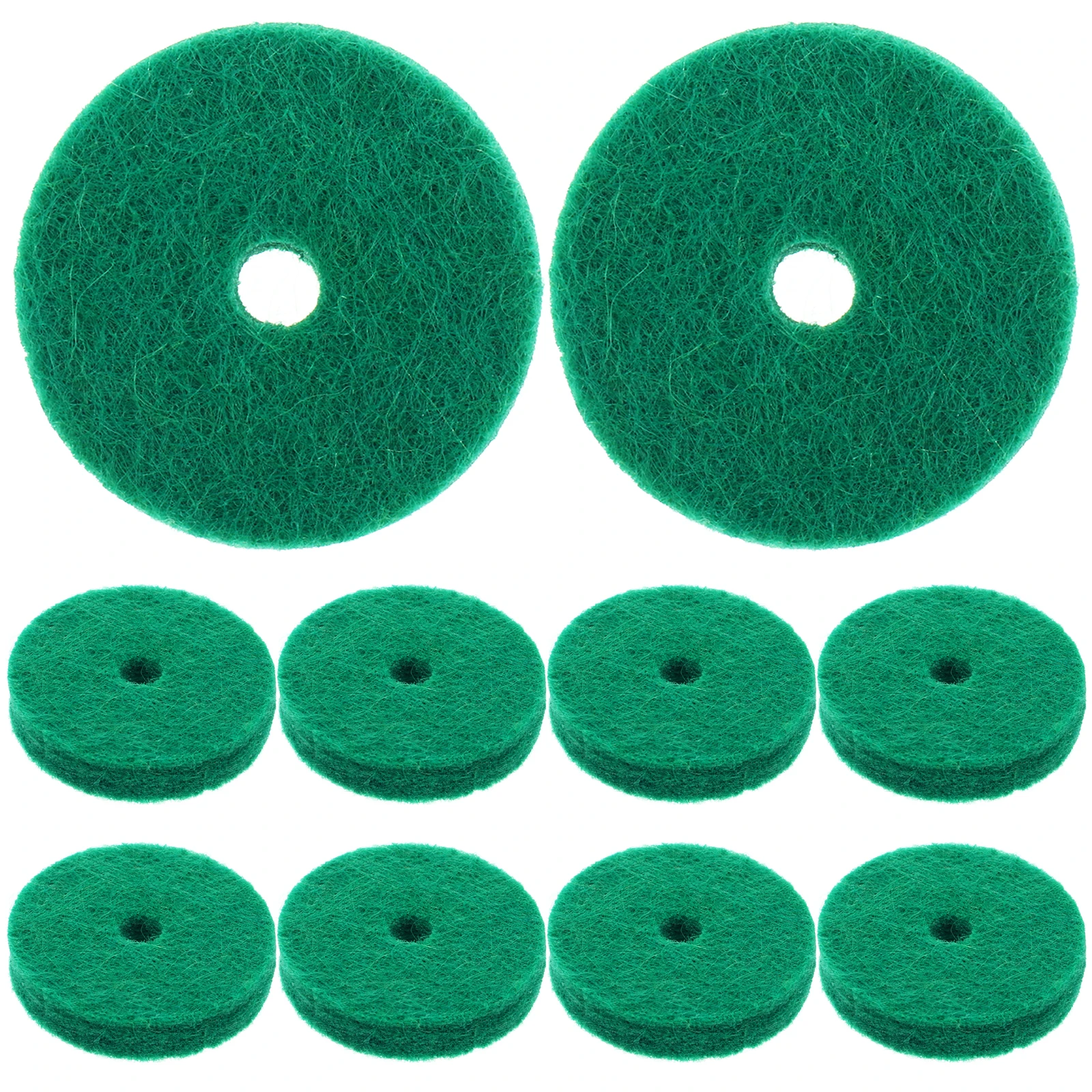 

90 Pcs Piano Keyboard Pads Felt Washers Green Color 88 Keys Leveling Balance Tools Replacement Parts for Piano Repair