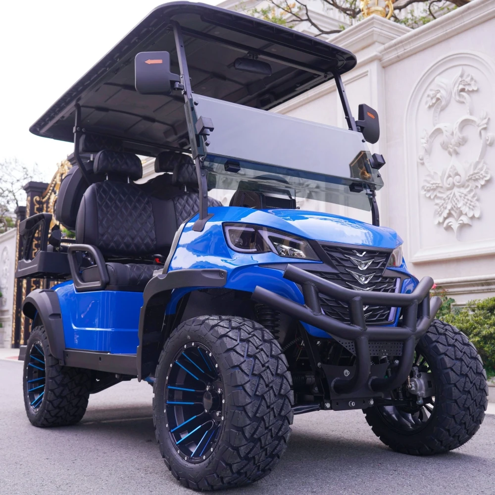 

CE Approved 60V 72V Lithium Battery Electric Car Utility Adult 5000W Golf Carts 2 4 6 Seater street legal Golf Cart