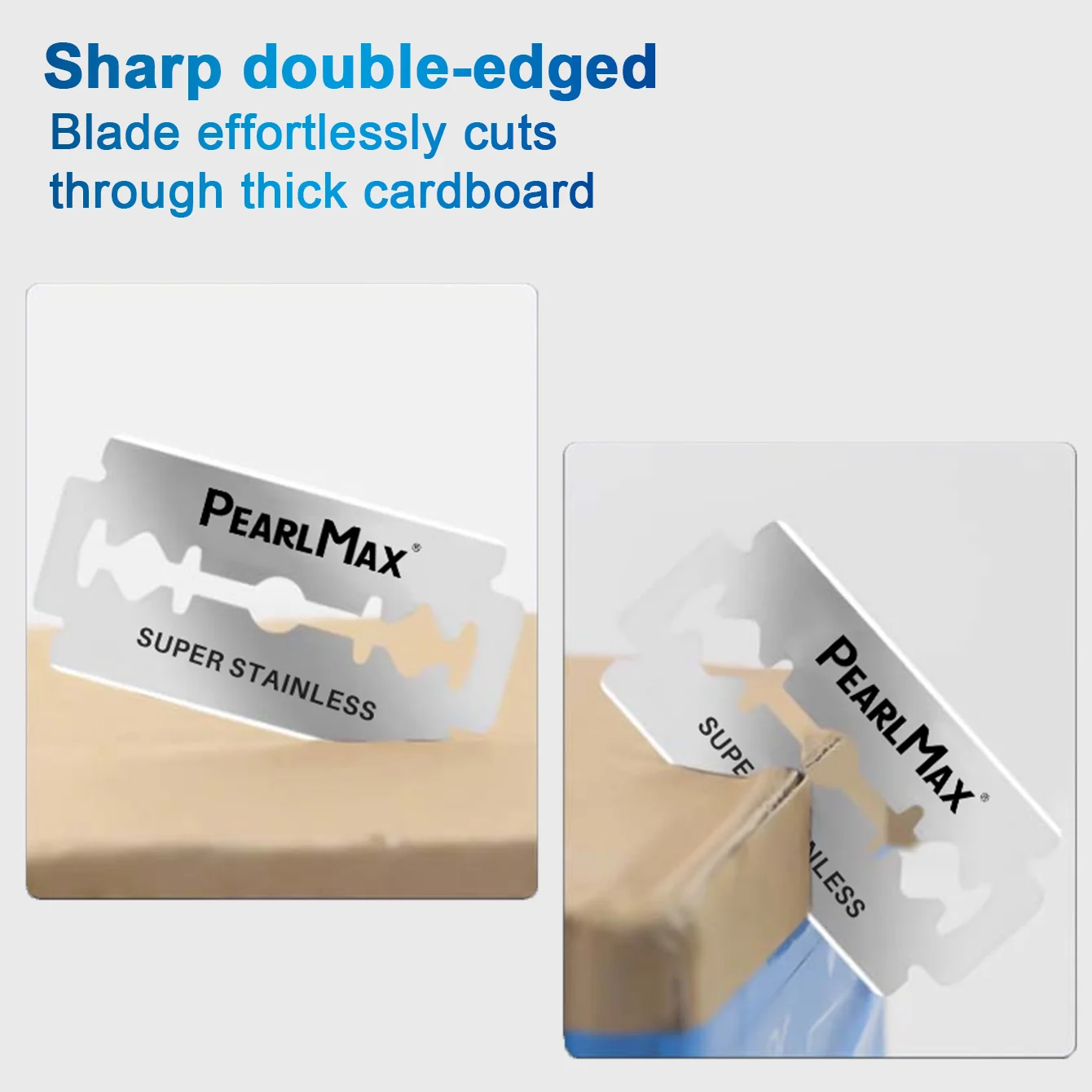 10/50/100 قطعة دليل الحلاقة عبوة شفرات مزدوجة الحواف الحاجب شفرة حلاقة الوجه استبدال شفرات الفولاذ المقاوم للصدأ ماكينة حلاقة شفرة