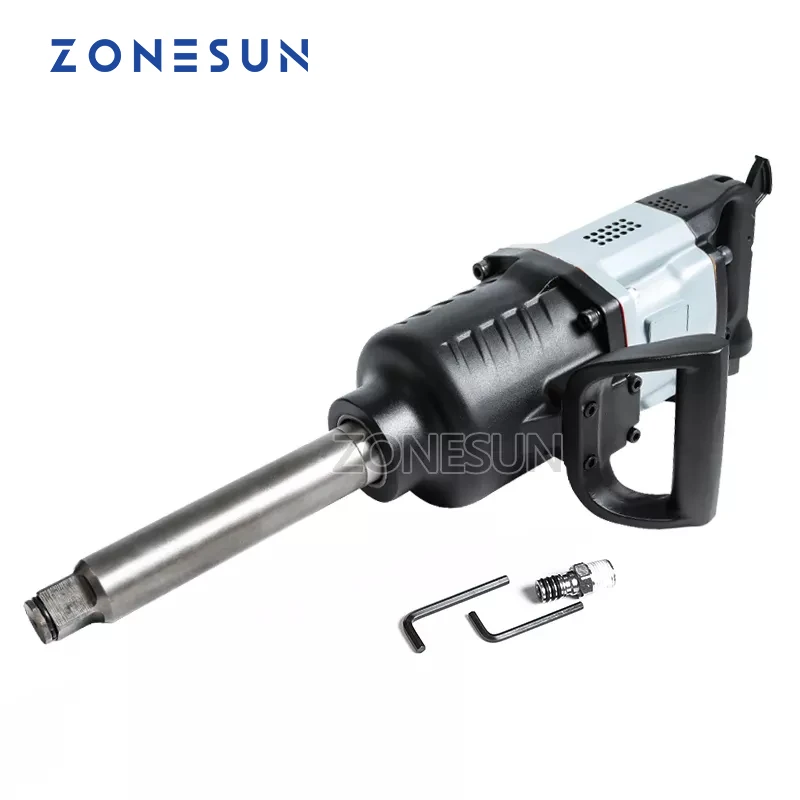 

ZONESUN R-7488 Industrial Pneumatic Wrench Pinless Hammer Structure 1/2" Heavy Duty Air Impact Wrench for car tire