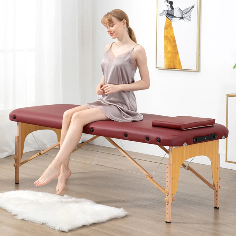 

Client Luxury Portable Massage Bed Girls Comfy Esthetician Office Aesthetic Salon De Belleza Mobiliario Commercial Furniture