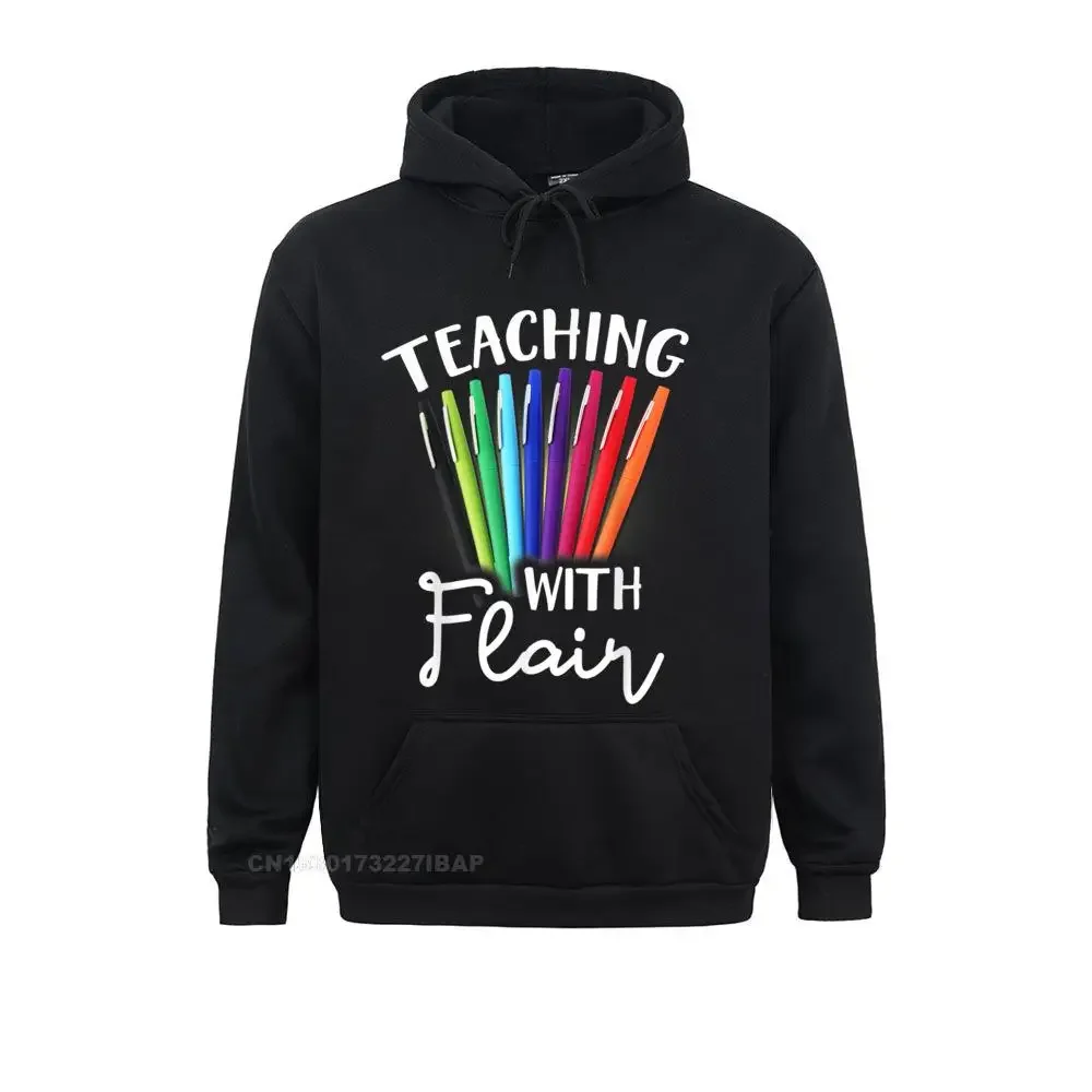 

Teaching with Flair TShirt Flair Funny Teacher Hoodie Slim Fit Hoodies New Mens Sweatshirts 3D Printed April FOOL DAY Hoods