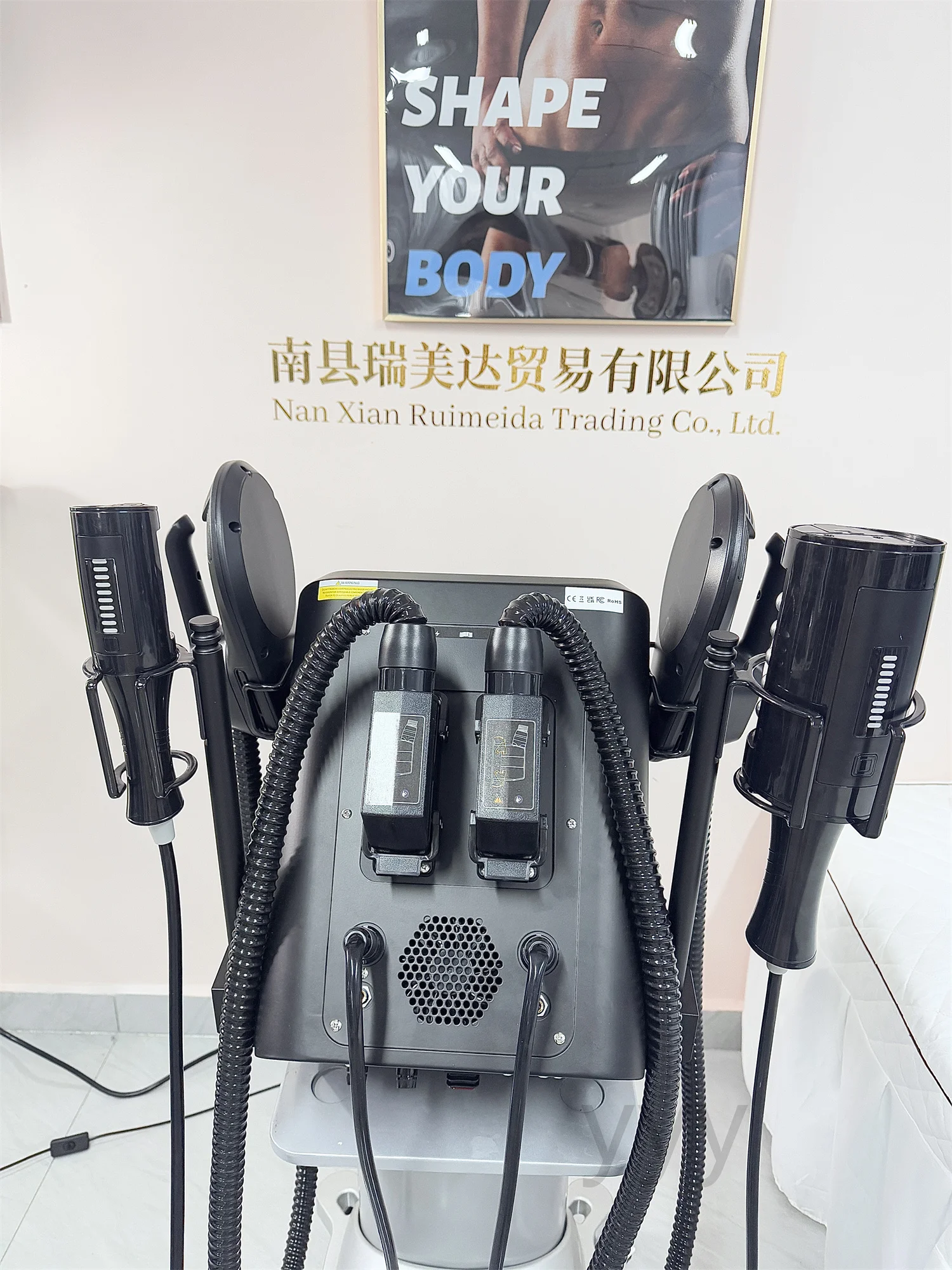 MYOslimVacuum Inner Ball Roller 360 Degree Rolling Cellulite Massage Weights Loss Machine Body Muscle Body Slimming Fat Removal