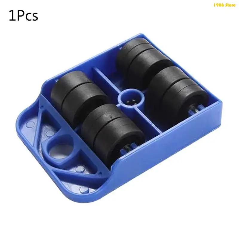 U1JB 1Pc Moves Furniture Tool Heavy Stuffs Transport Lifter Moving Wheel Slider Remover Roller Mover