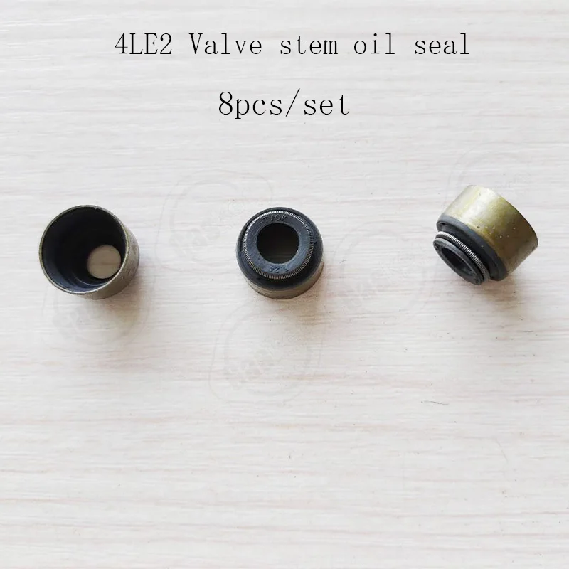 For ISUZU Valve Stem Oil Seal Kit 4LE1 3LD1 3LA1 3LD2 3LB1 3LC1 4LB1T 4LB14LC1 4LE2 3LE1 engine Rebuild Parts 075 8941105591