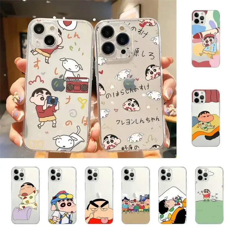 

C-Crayon-Shin-chans Phone Case For Iphone 7 8 Plus X Xr Xs 11 12 13 Se2020 Mini Mobile Iphones 14 Pro Max Case