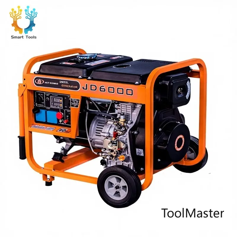 

[Hot Sale] Open Frame 9Kw 10Kw Single Cylinder Air Cooled Generator Single Phase 230V 3000Rpm Electric Power Equipment