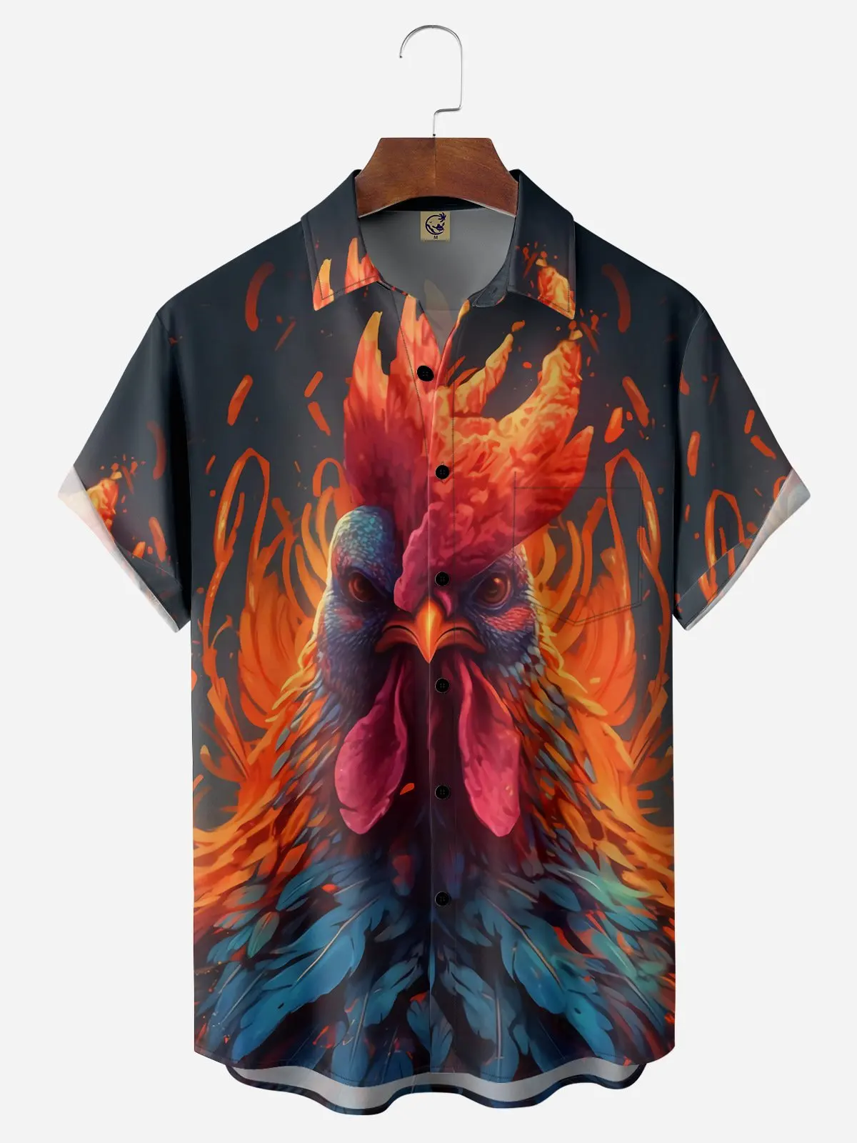 Camisa hawaiana con estampado 3D para hombre, Tops de manga corta con pintura abstracta, ropa informal de verano, camisa de moda urbana para niño, 2024