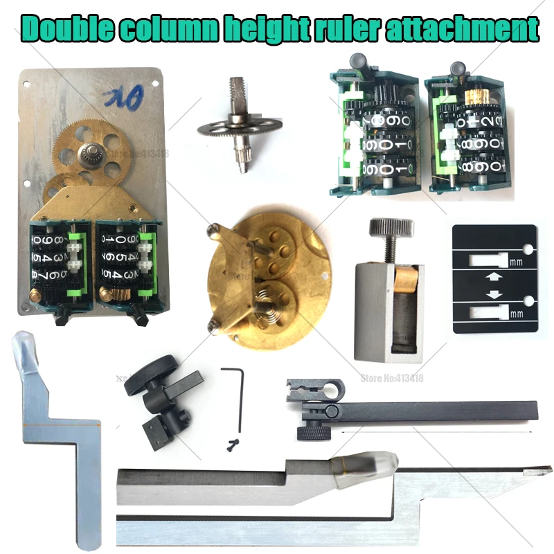 Double-beam Dlal Height Gauges Accessories Table column with a High Degree of foot Height gauges Marking Claw Fixture Frame Clam