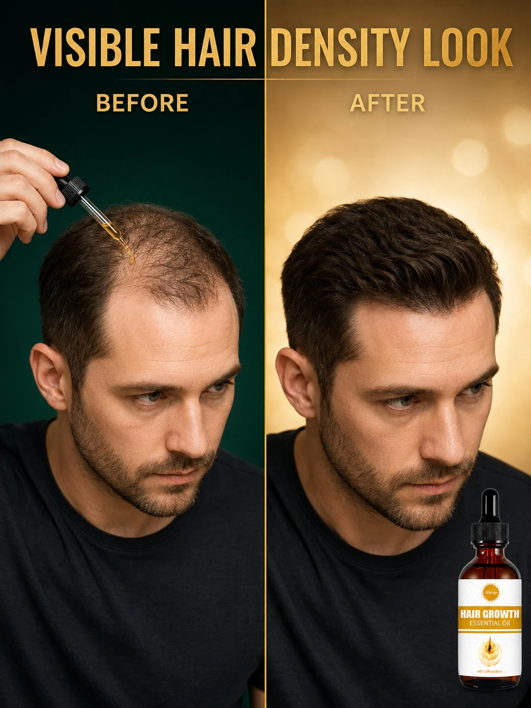 Scalp Care Essential Oil 30ml, Nourishing Hair & Scalp Treatment With Dropper For Daily Healthy Looking Hair Care