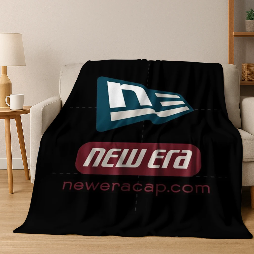 3D Fishion New E-Era Baseball Sign Flannel Blanket,Warm and Cozy Soft Throw Blanket for Home Bedroom Bed Sofa Picnic Cover Gift