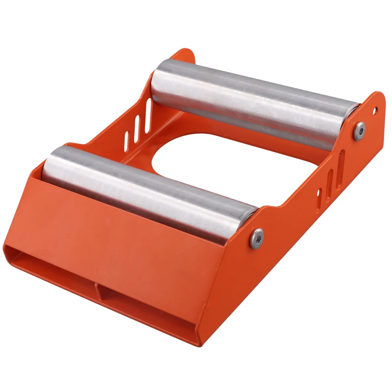 

Motorcycle Universal Tire Cleaning Stand Tire Wash Bracket Chain Clean Roller Portable Ramp Lift Orange