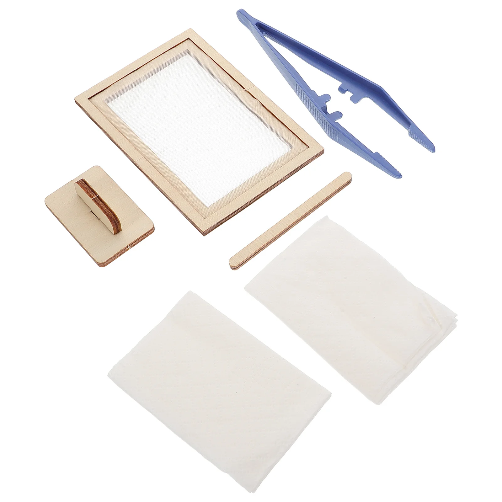 

DIY Paper Making Kit for Kids Handmade Paper Suit Educational Craft Pulp Set Kindergarten Creative Project Kids DIY Craft Kit