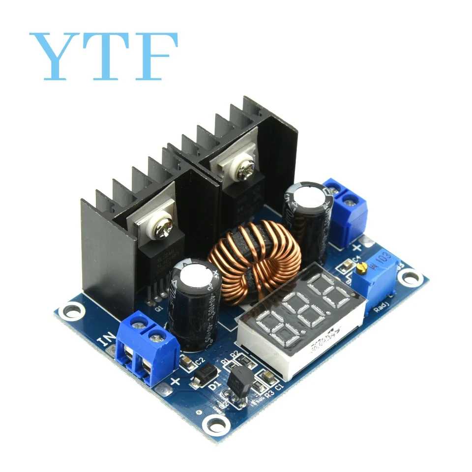 XH-M404 DC 4-38V 8A Voltage Regulator Module Digital PWM Adjustabl DC-DC Step Down Voltage Regulator XL4016E1