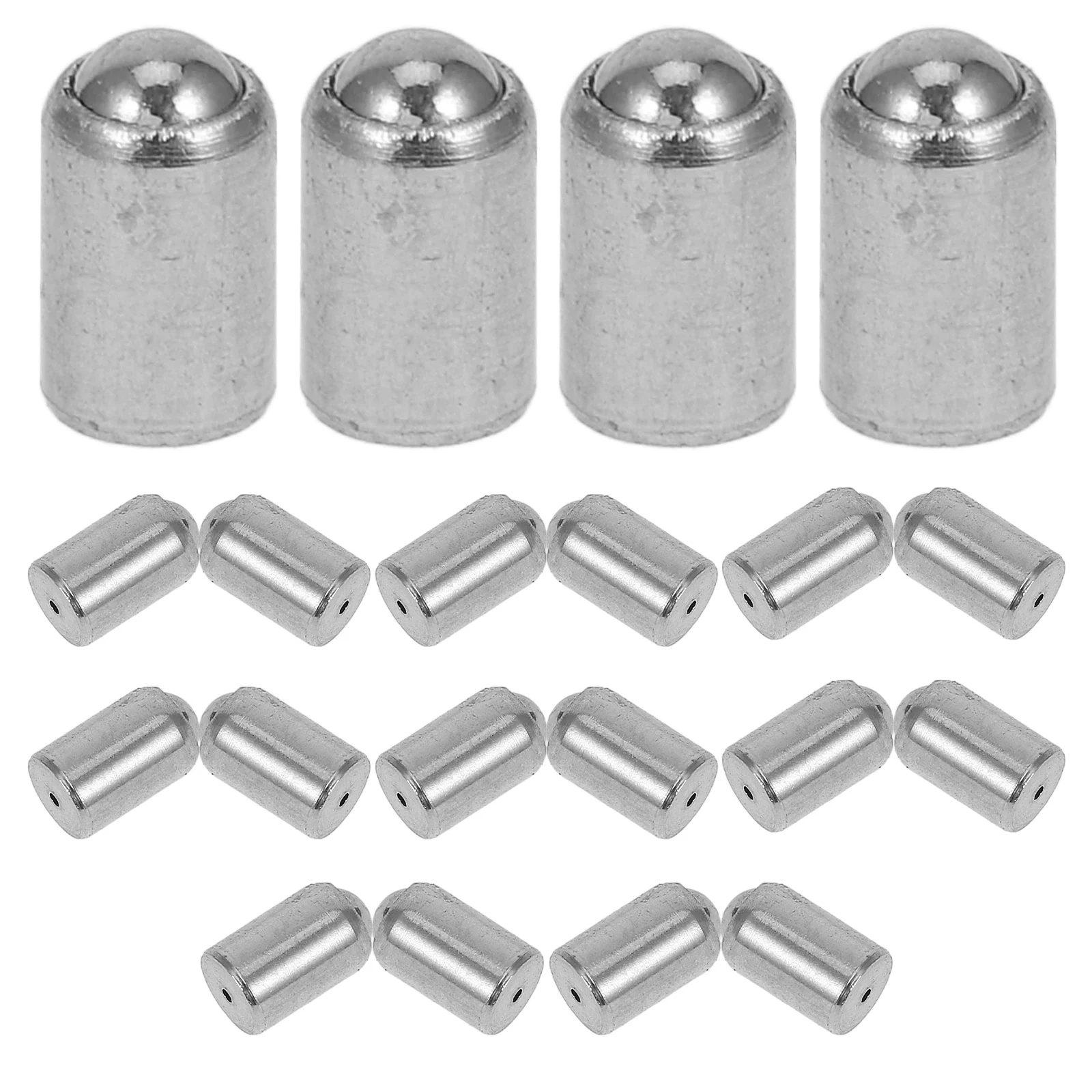 

20pcs Stainless Steel Ball Plunger Positioning Beads Smooth Spring Loaded Door Latch Cabinet Closure Closet Catch Replacement