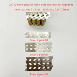 1 Meter Beveled Edge Without Bracket Nickel Strip 21700 Battery Connection Plate Stamped SPCC Nickel Plating