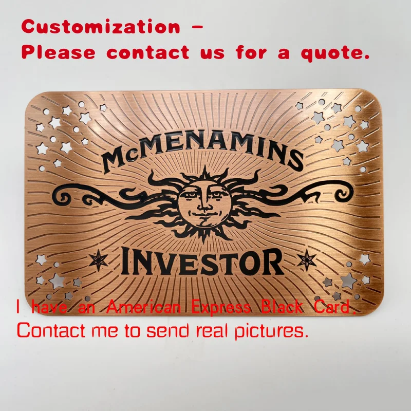 

custom.Customized Rose Luxury Metal Business Cards Stainless Steel Visiting Card Laser Engraving