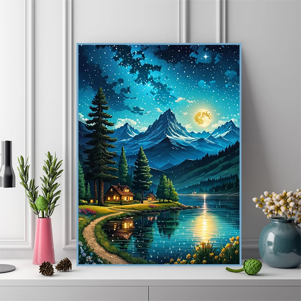 Evershine Landschap Diamantmoz - Resin Art Tree recensie en prijs